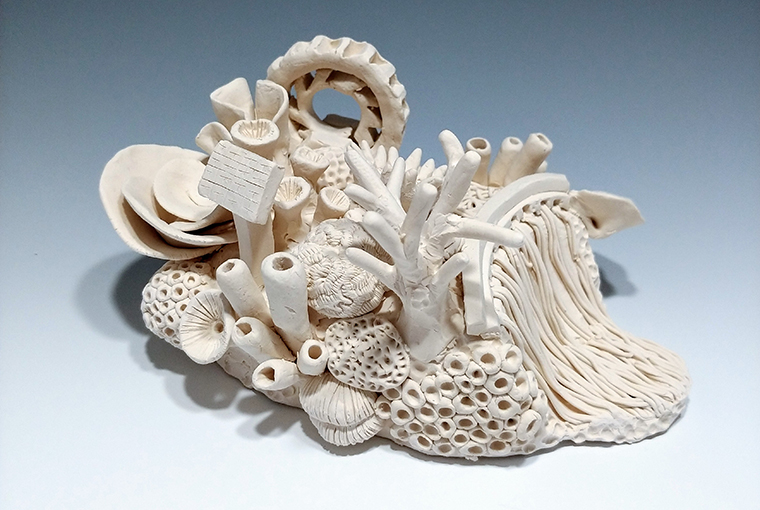 Graduate Students Display Ceramic Artwork Hood College